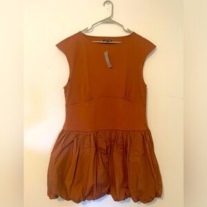 J. Crew Bubble hemmed Mixy Dress